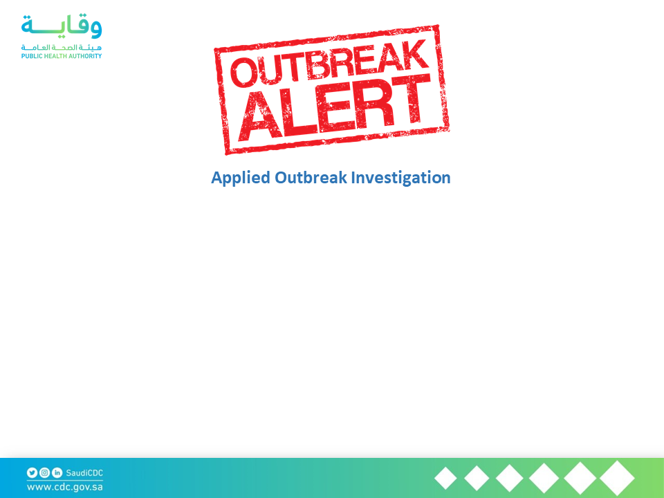 Applied Outbreak Investigation