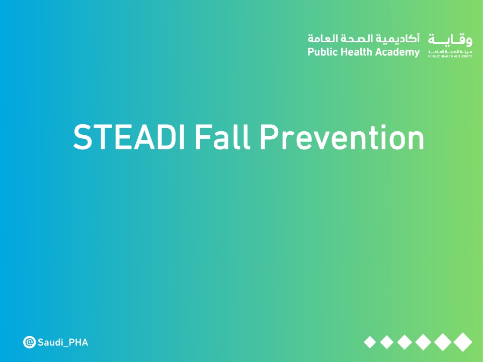 STEADI Fall Prevention Tool