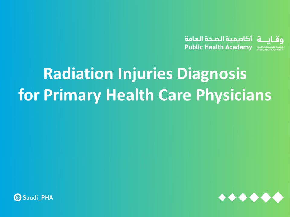 Radiation Injuries Diagnosis 
